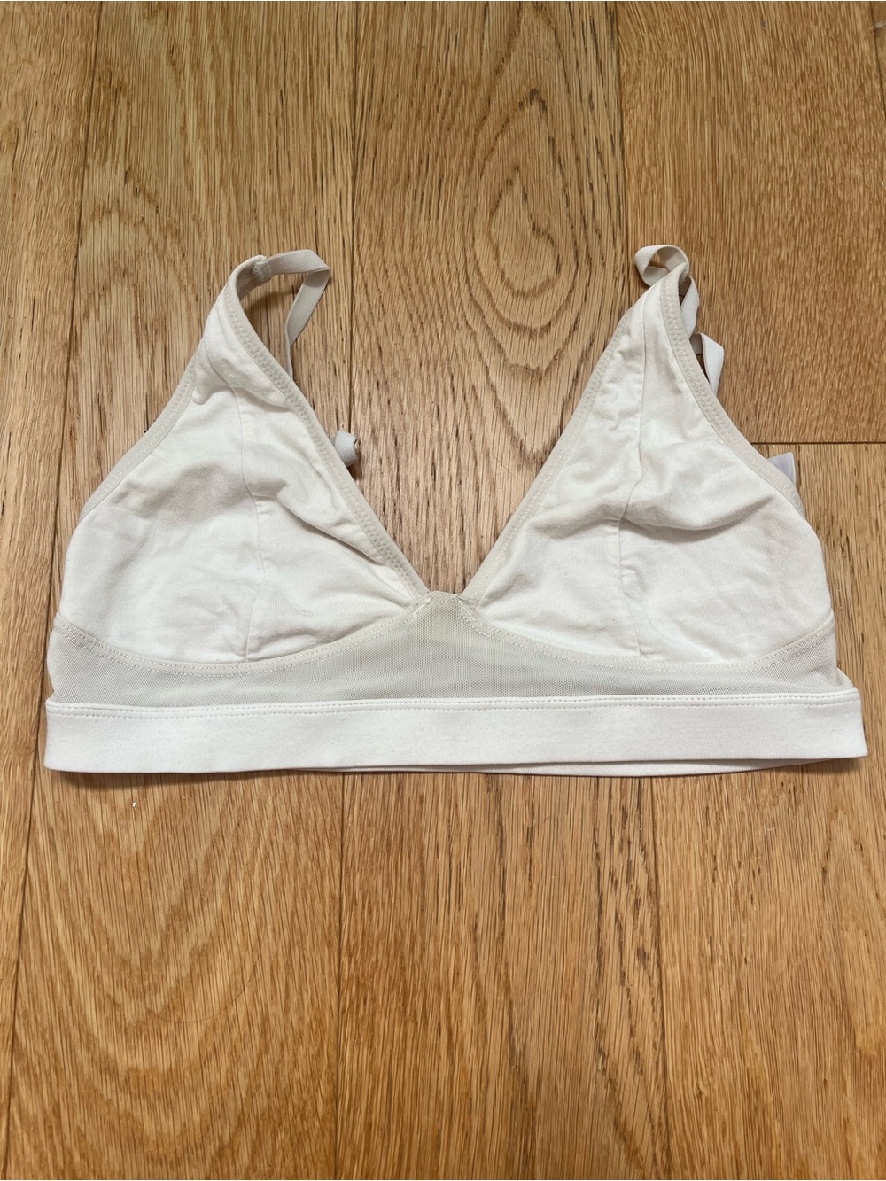 Richer Poorer Cream White Bralette